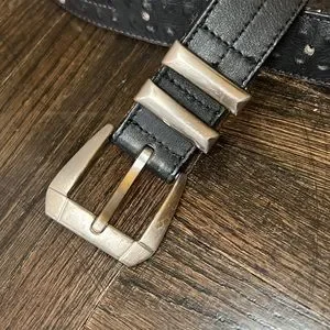 Versace | Accessories | Used Gianni Versace Black Belt With  display picture 2